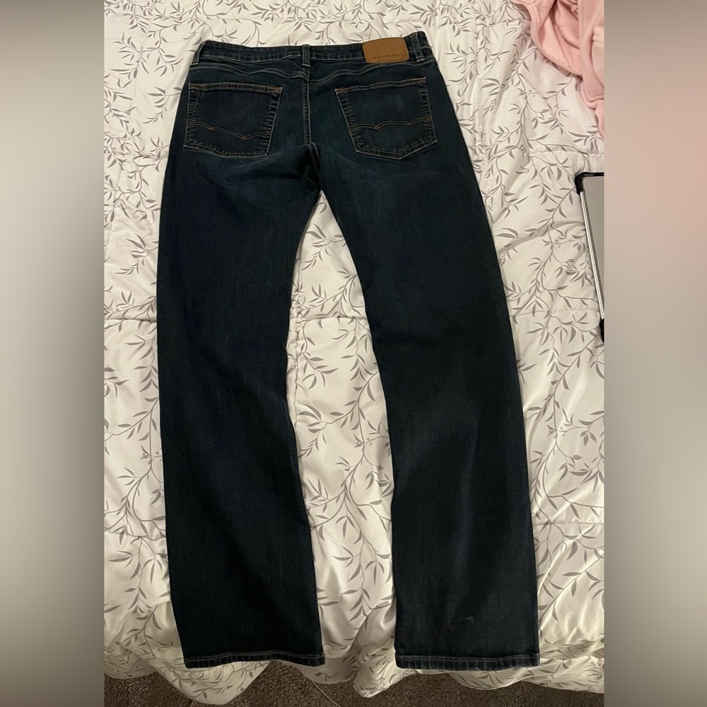 American Eagle Outfitters Flex Original Straight Denim Jeans - Picture 2 of 5
